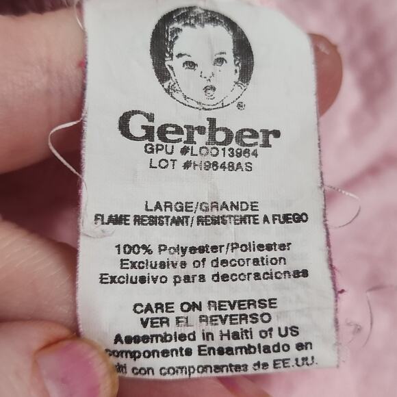 Gerber Vintage Size Large Baby One Piece - Picture 7 of 8
